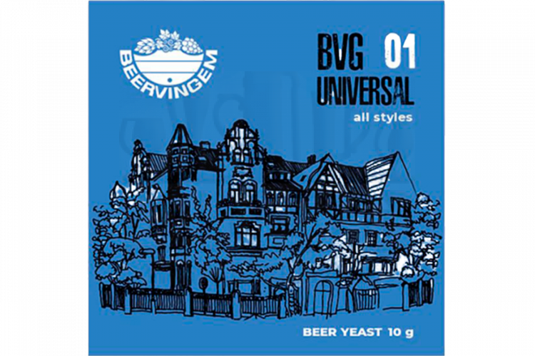 Дрожжи Beervingem пивные универсальные "Universal BVG-01", 10 г