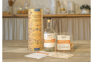Подарочный набор в тубусе Алхимия вкуса "Пряный виски", (1 бутылка)