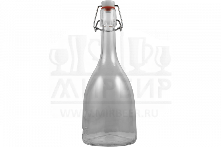 Бутылка стеклянная "Бабл" с бугельной пробкой, 0,7 л.