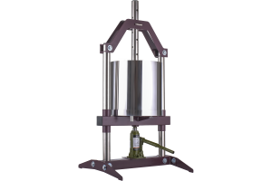 Пресс для сока домкратный гидравлический, 15 л, с кожухом