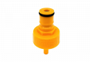 Крышка желтая Ball Lock для карбонизации в пэт бутылках