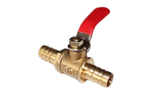 Кран-переходник с 8 мм. на 8 мм. латунь