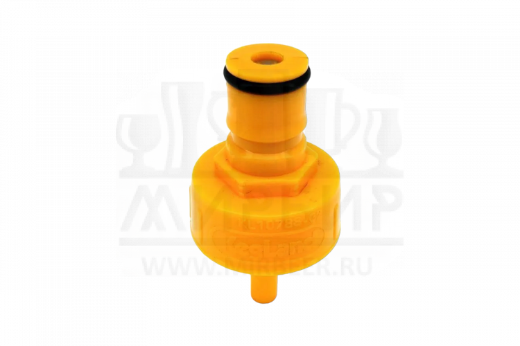 Крышка желтая Ball Lock для карбонизации в пэт бутылках