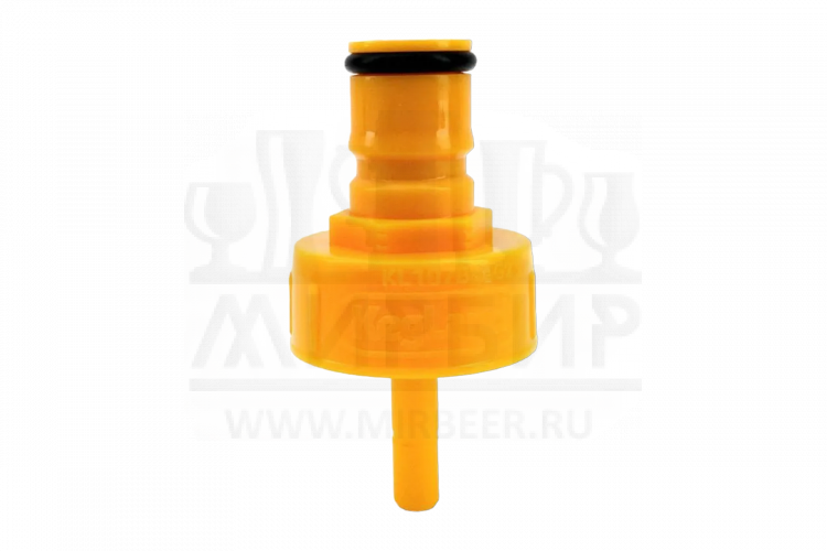 Крышка желтая Ball Lock для карбонизации в пэт бутылках