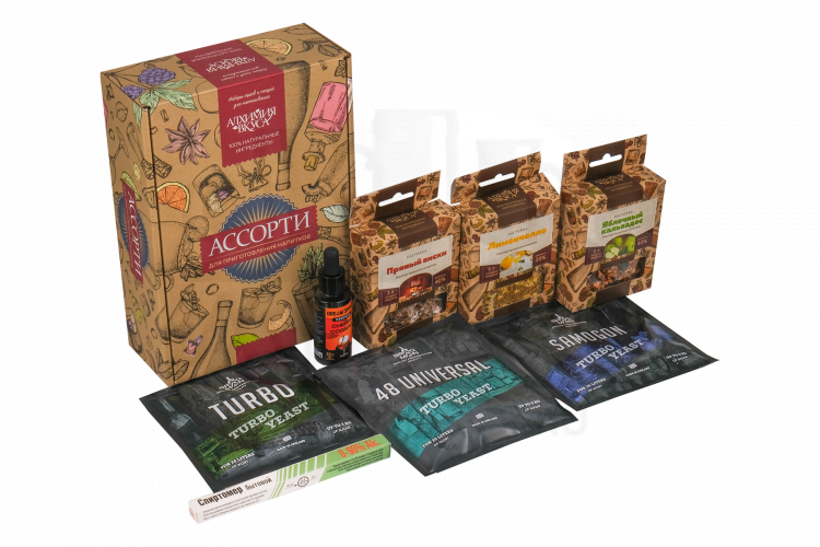 Набор для приготовления напитков "Подарок самогонщику"