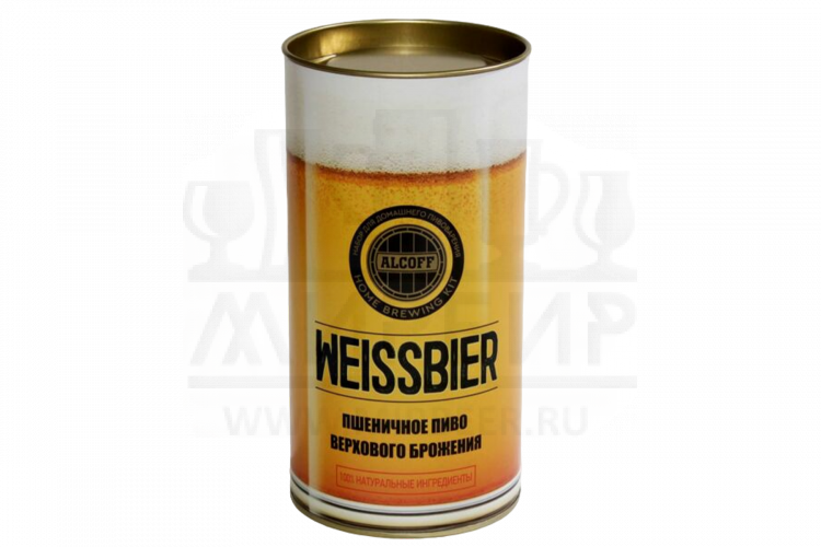 Охмелённый экстракт ALCOFF "WEISSBIER" пшеничное, 1.7 кг.